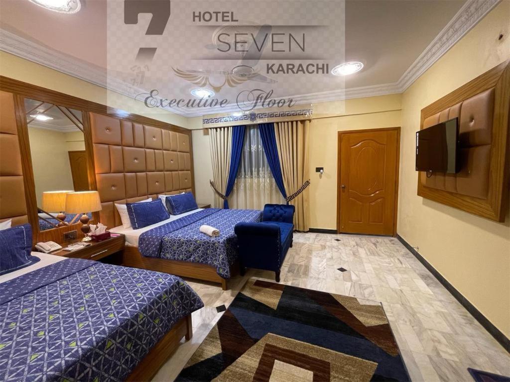 Hotel Seven 7 カラチ エクステリア 写真