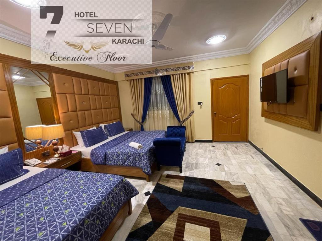 Hotel Seven 7 カラチ エクステリア 写真
